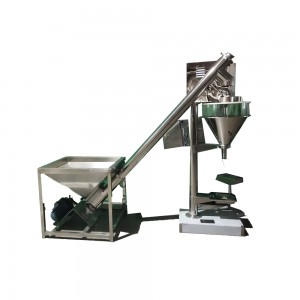 semi automatic powder filling machine